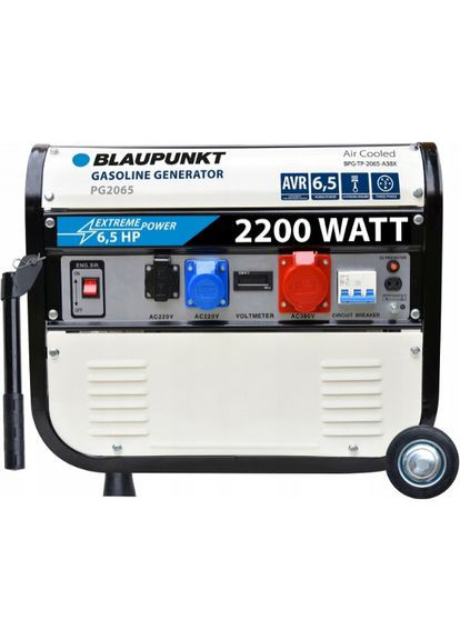 Бензиновый генератор PG2065 (BPGTP-2065-A38X) Blaupunkt (314863905)