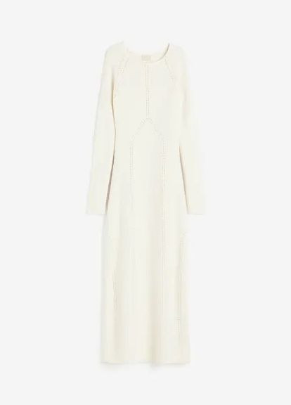 Белое платье H&M
