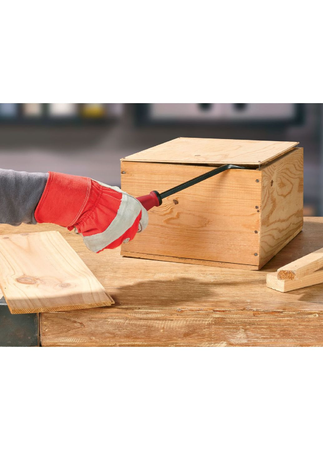 Ломи універсальні набір різного розміру 4 шт комбінований Parkside (335426437)