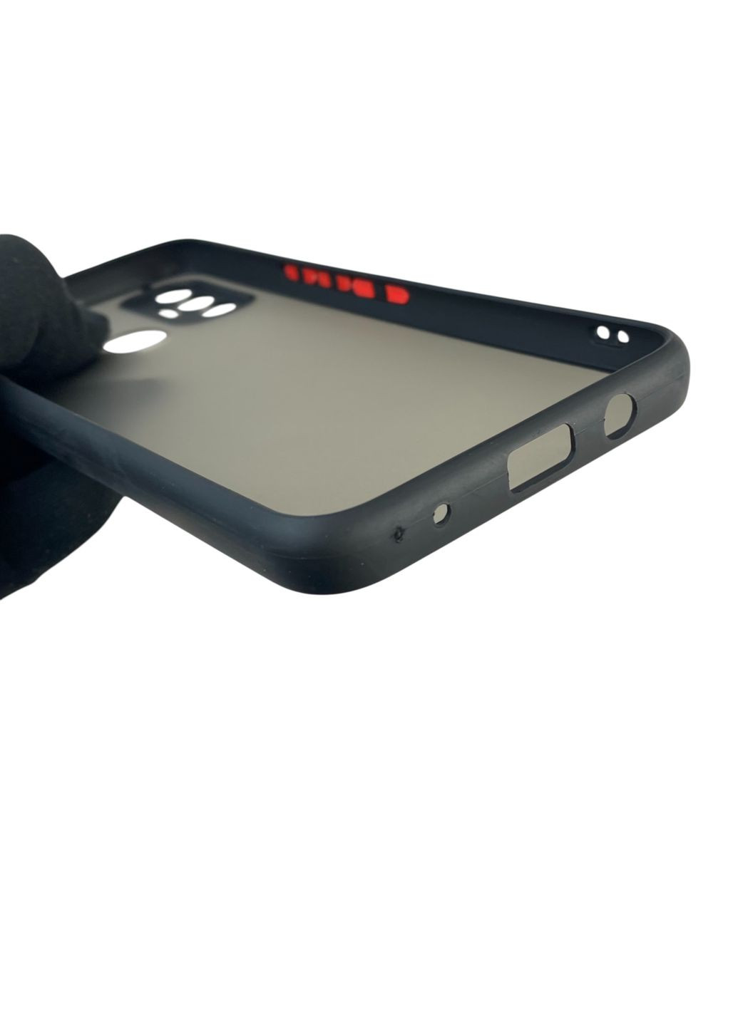 Чехол для телефона Spark 7 Go (KF6m) с 3D принтом бантиков с высокими бортами на техно спарк 7 го черный Tecno (366390424)