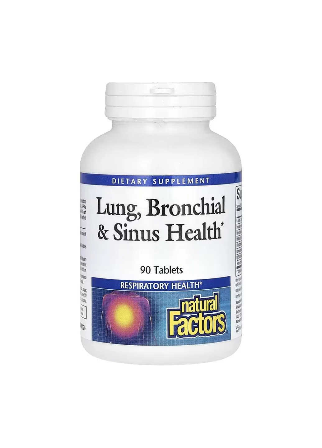 Lung Bronchial & Sinus Health - 90 tabs Natural Factors (380955292)