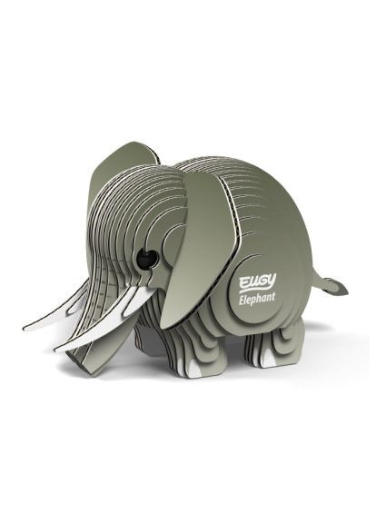 3D пазл Зоопарк Слон (XEG-010) Eugy (369941745)