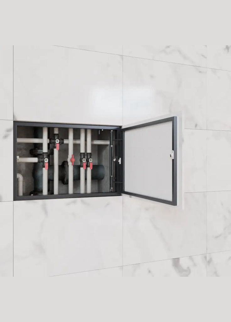 Ревізійний люк під плитку 300x200 мм (ШxВ) Ревізор, розпашний натискний ProfiLuxe (330250840)