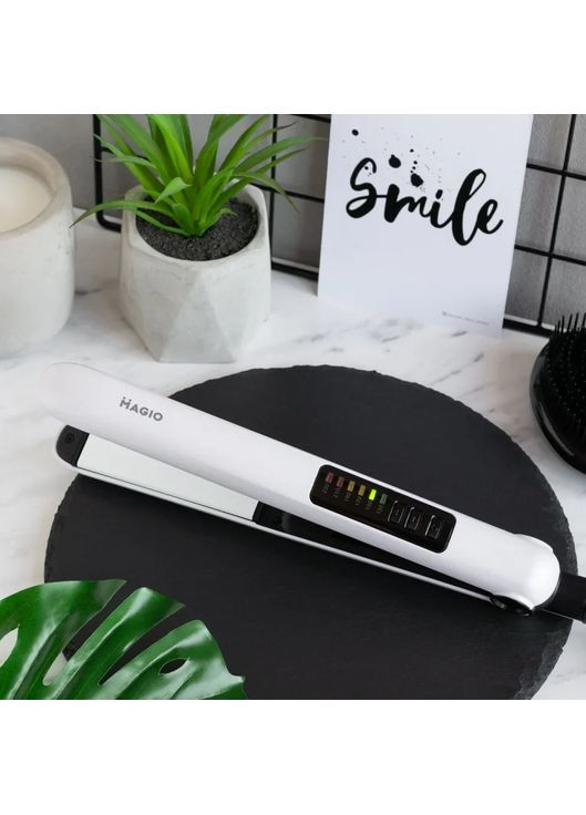 Щипцы для волос МG-586, 35-40Вт, керамические пластины, регулировка t.130-230°С Magio (371387988)