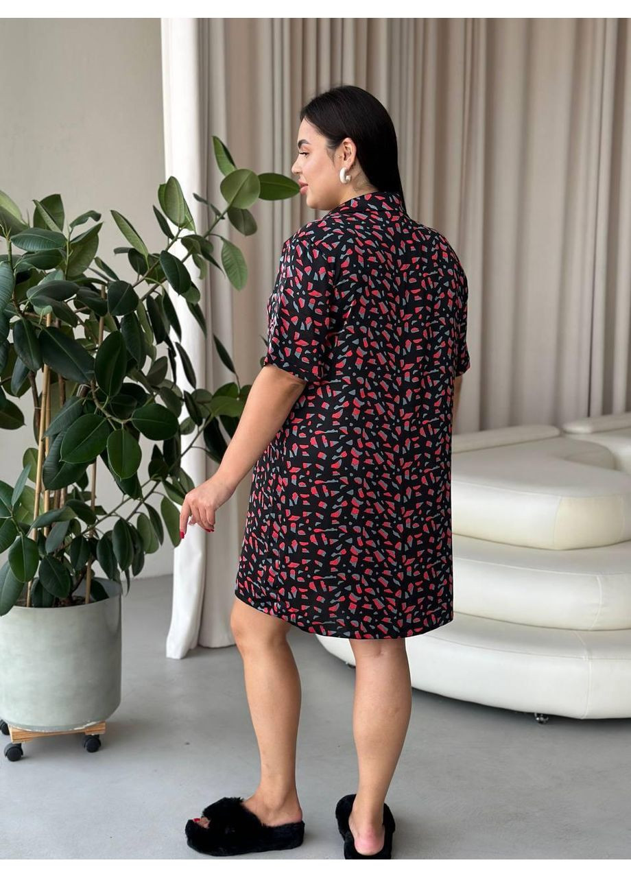 Комбинированная зимняя рубашка do3512 No Brand