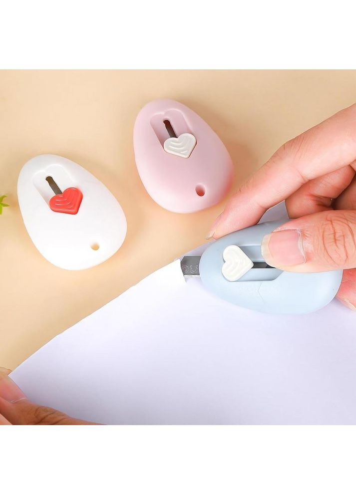 Канцелярський міні ніж серце (TA0154_6) No Brand (370719010)