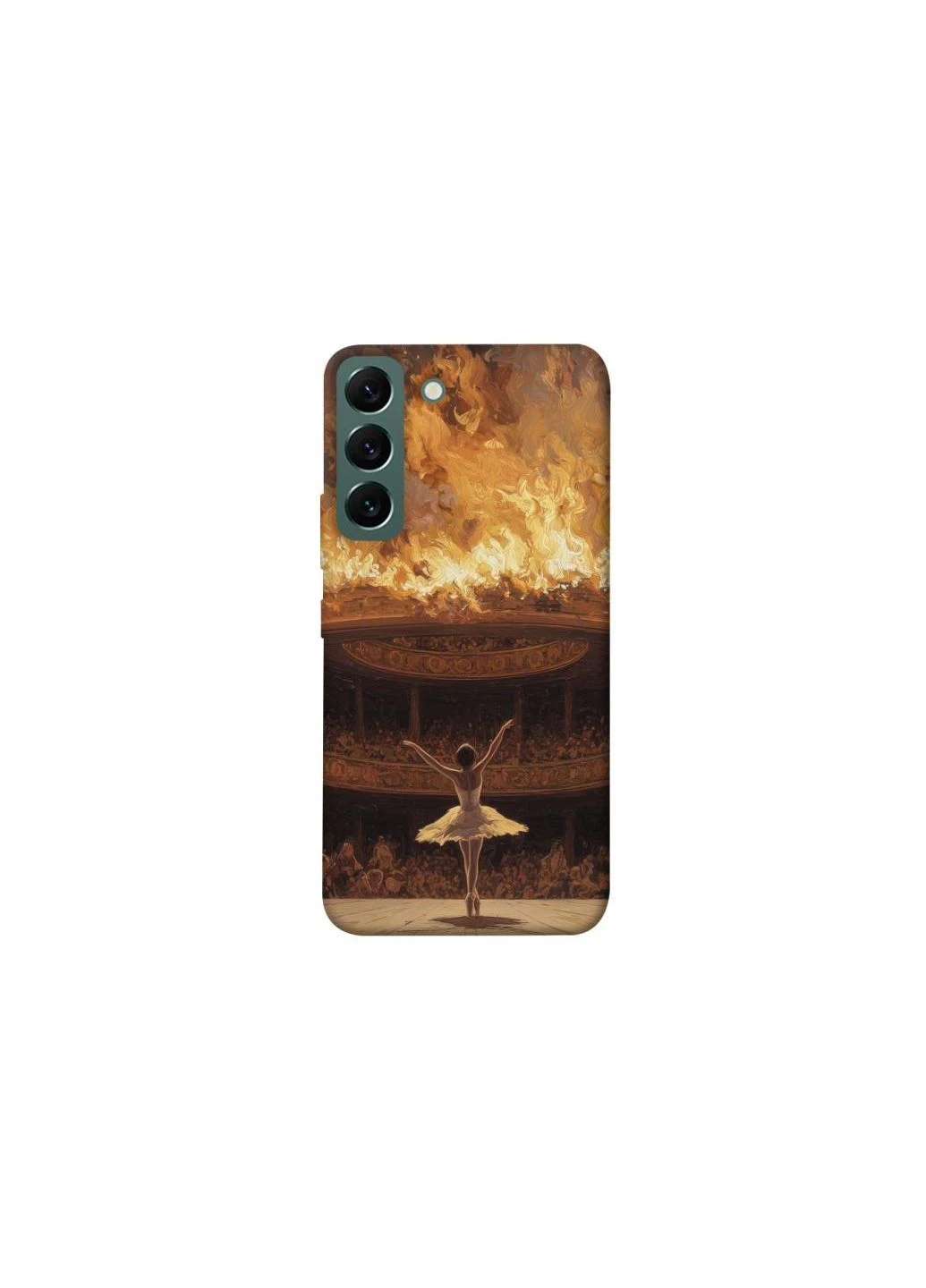 Чохол на Samsung Galaxy S22 Ballet Frontalka (375733919)