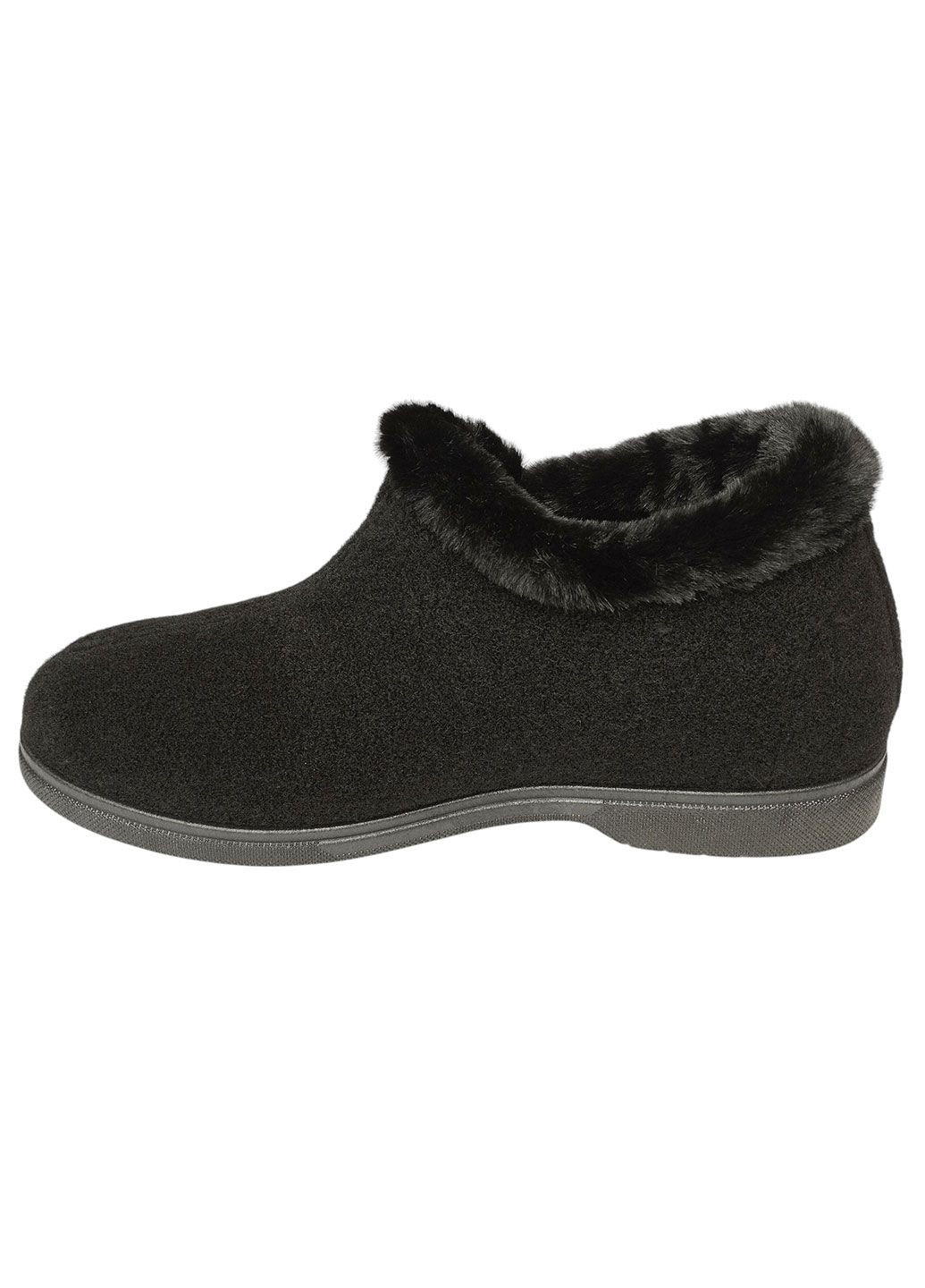 Жіночі тапочки бурки теплі Чорні Gipanis (361339396)