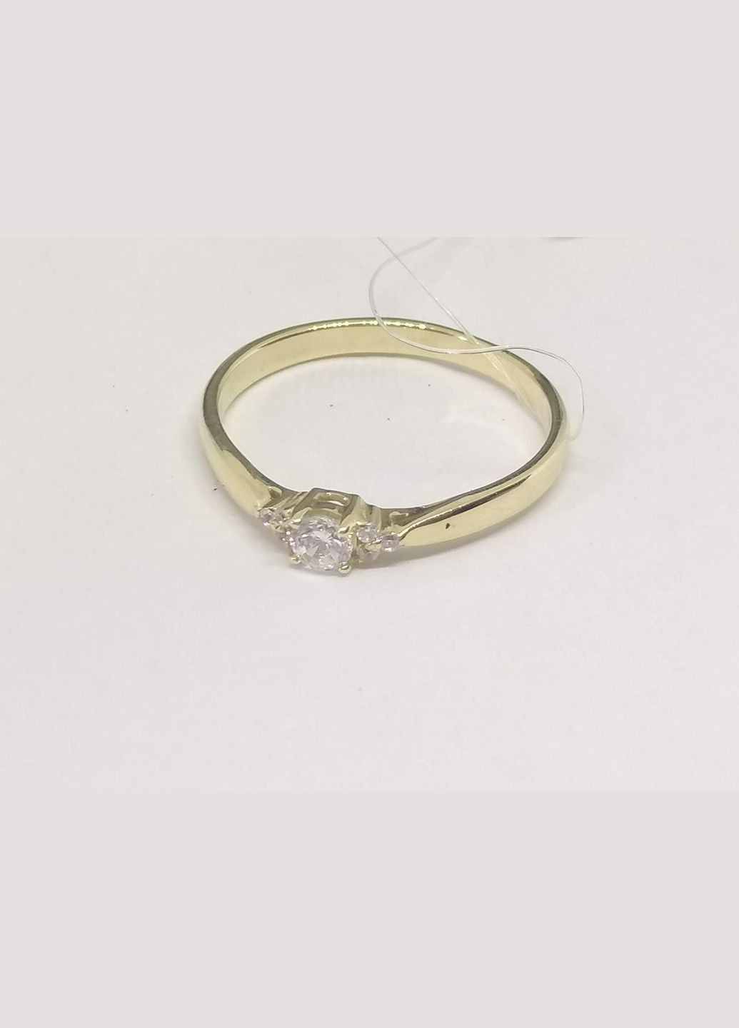 Золотое кольцо с фианитами. К01005Ж Qvaliz (329849380)