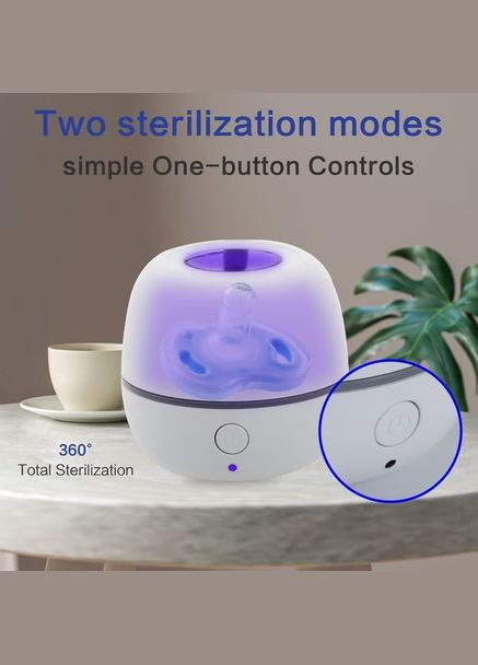 Стерилізатор сосок ультрафіолетовий УФ стерилізатори контейнер для зберігання та дезінфекції соски Swan Baby (335820148)