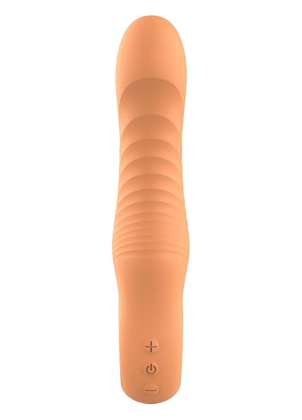 Вібратор ребристий Dream Toys Glam Flexible Ribbed Vibe, помаранчевий Dreamtoys (299006799)