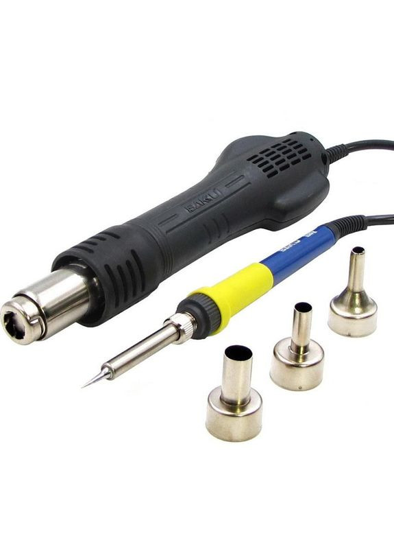 Паяльна станція BK878L фен, паяльник, цифрова індикація Baku (322567228)