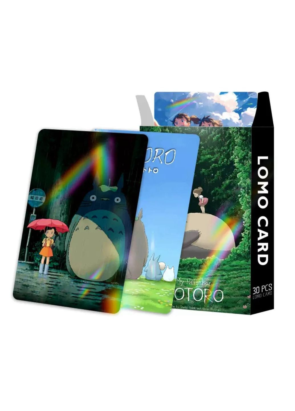 Набор Lomo карты Мой сосед Тоторо, Totoro, 30шт No Brand (361679350)