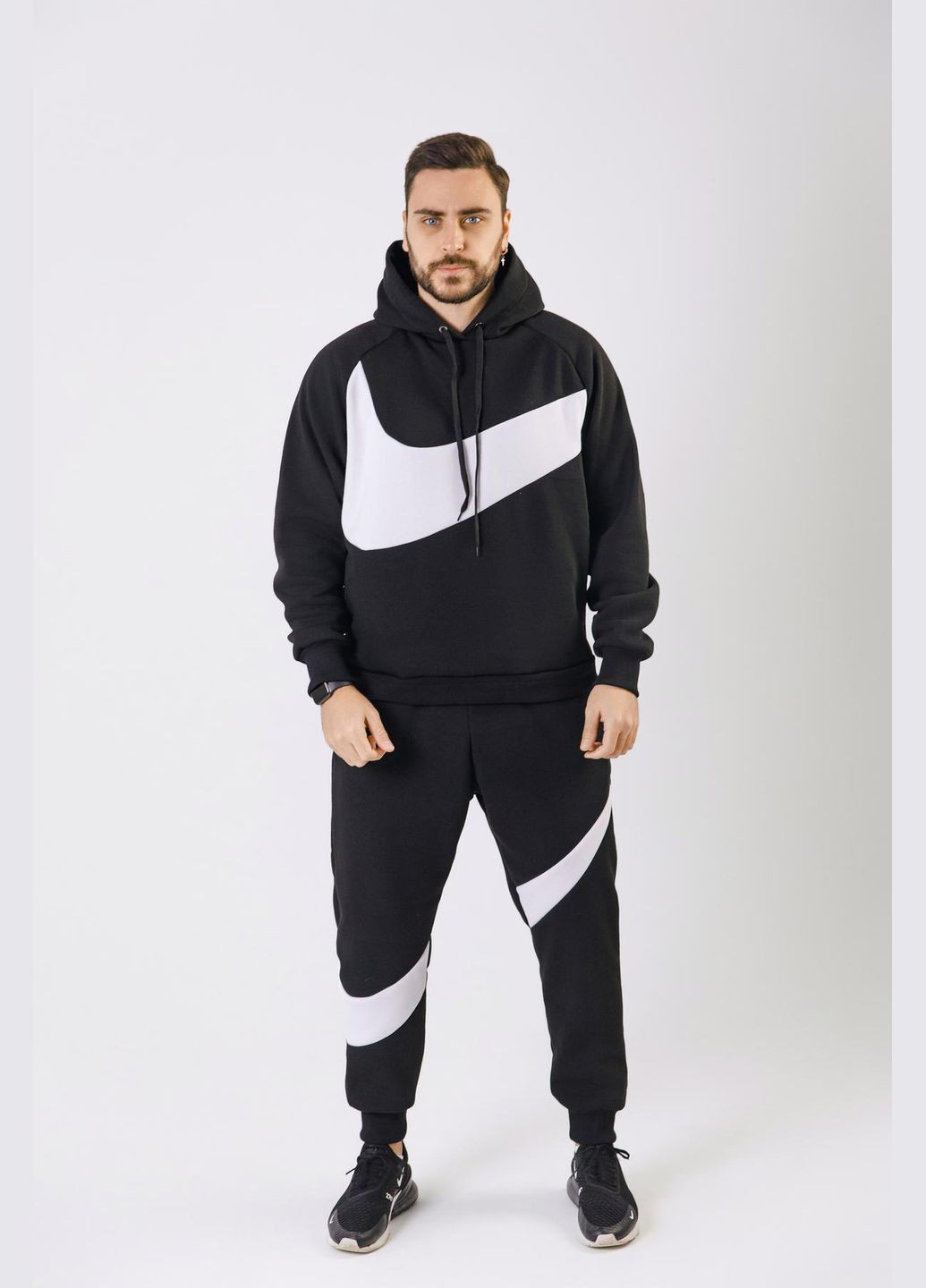 Зимний спортивный костюм с лого на флисе Vakko (301925903)