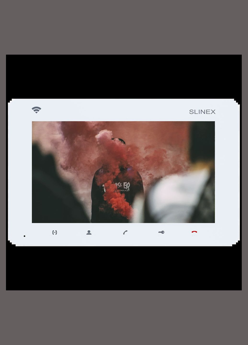 Видеодомофон 7” SM-07N Cloud (White) с Wi-Fi, детектором движения и записью видео Slinex (340548514)