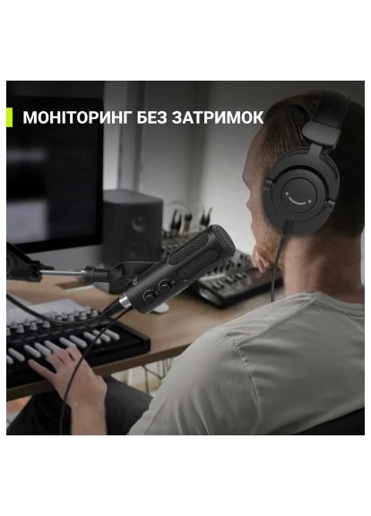 Мікрофон (Tank3) Fifine Tank 3 USB/XLR Black (379188041)
