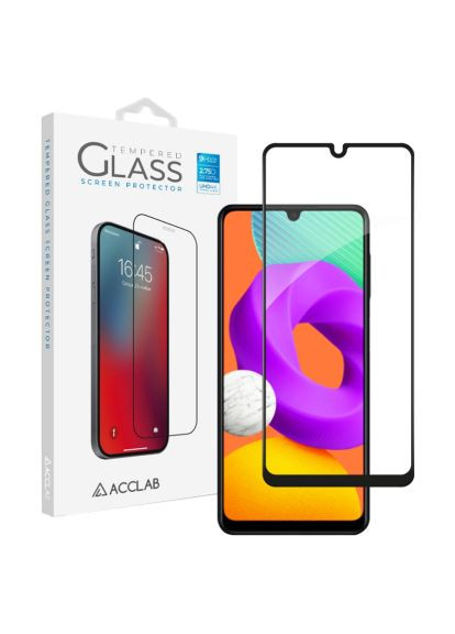 Стекло защитное (1283126517518) ACCLAB Full Glue Samsung M22 (366663164)