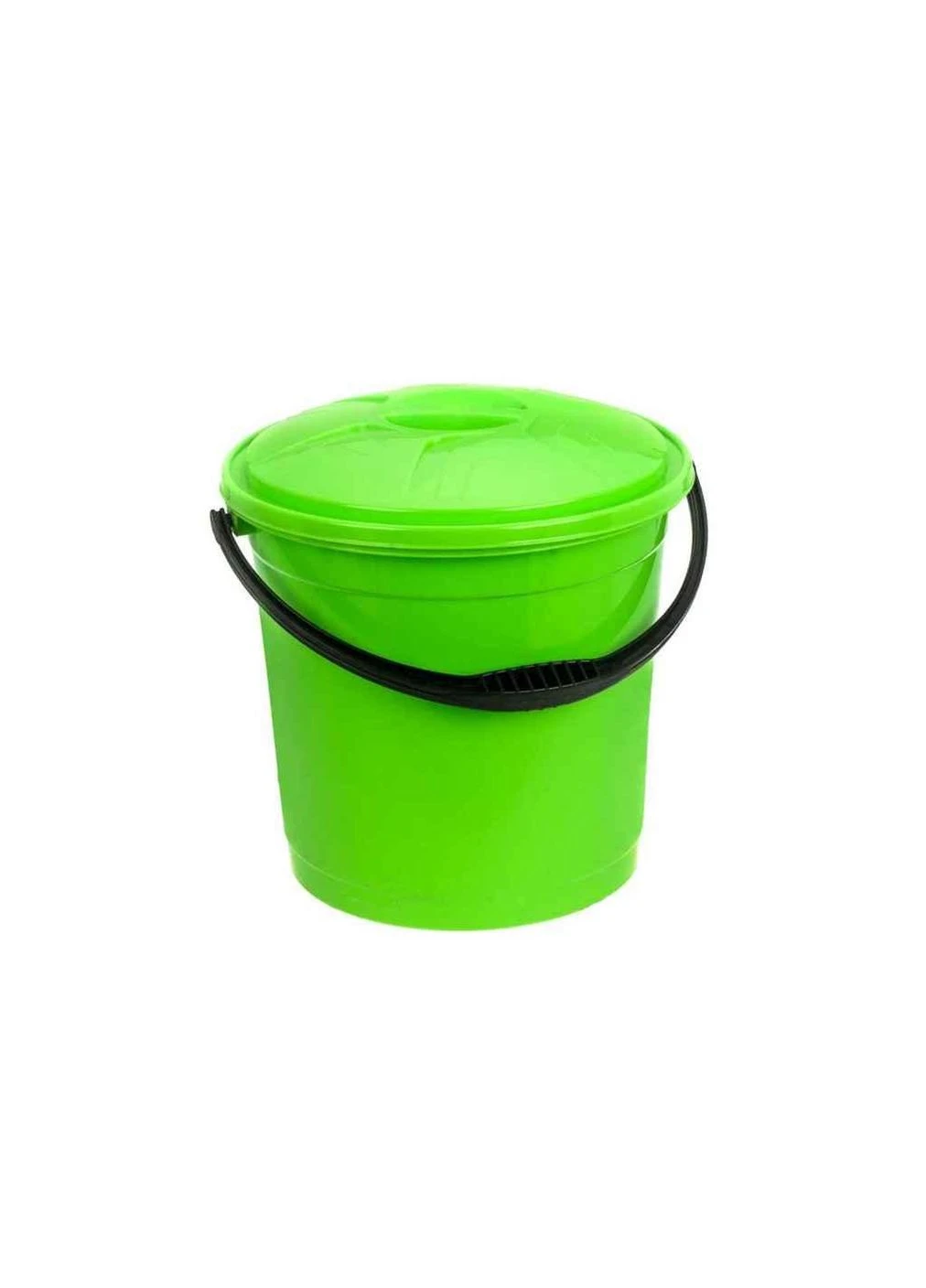 Відро пл. харчове 10л з кришкою салатове ТМ R-Plastic (304640991)
