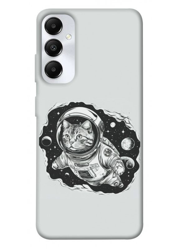 Чохол з принтом для Samsung Galaxy A05s / для самсунг галаксі А05с Кіт космонавт No Brand (338600881)