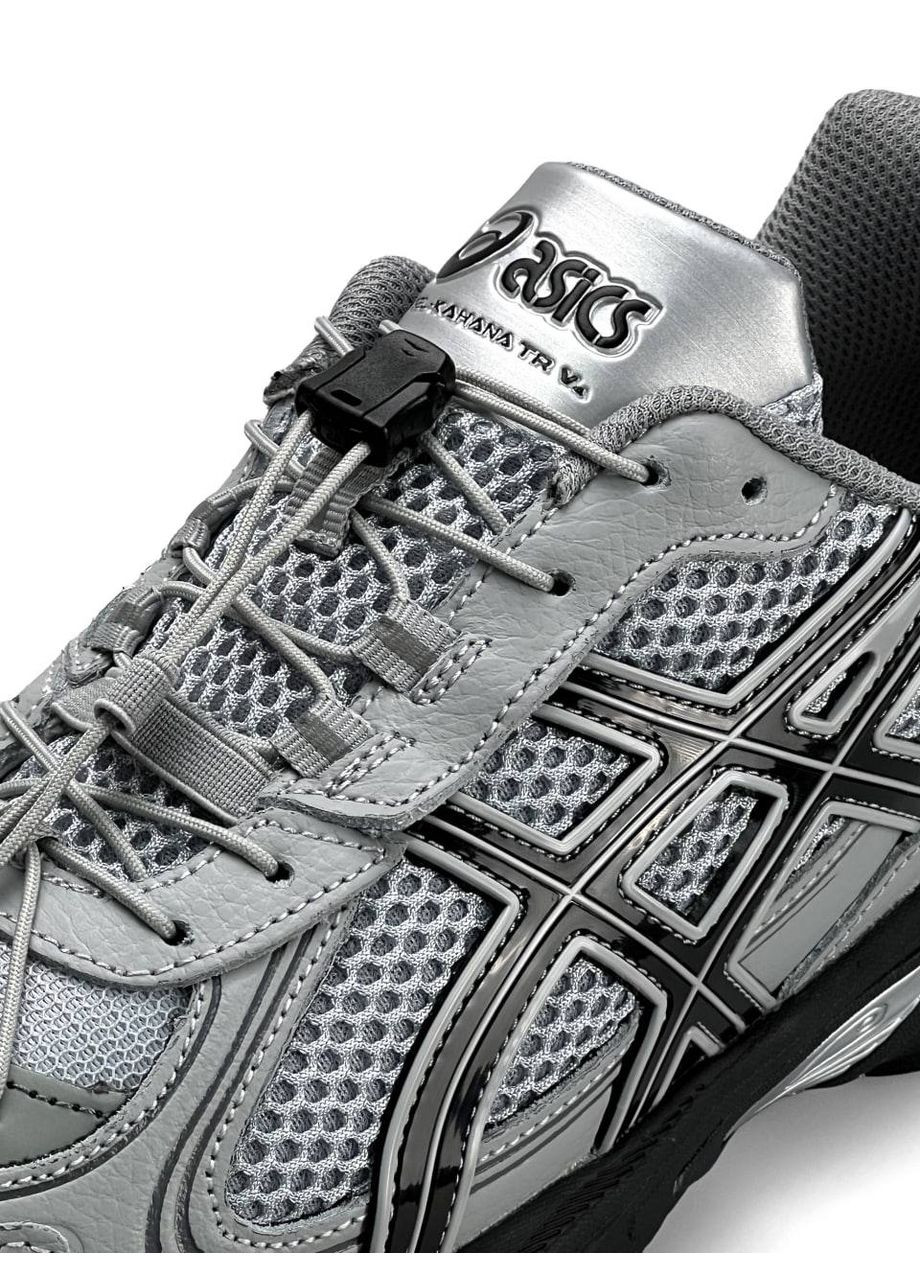 Сірі Осінні кросівки чоловічі asics No Brand Gel-Kahana TR V4 Grey Black