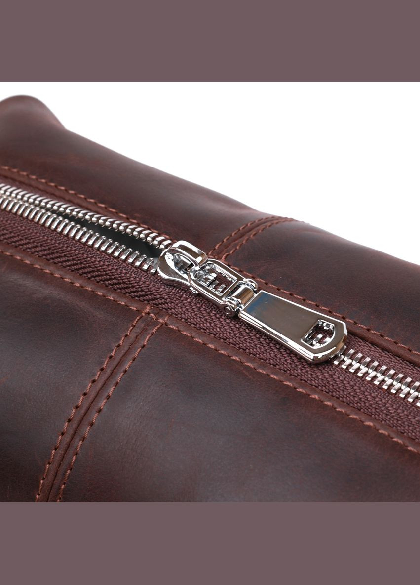 Шкіряна вінтажна косметичка 16398 Shvigel (332052650)