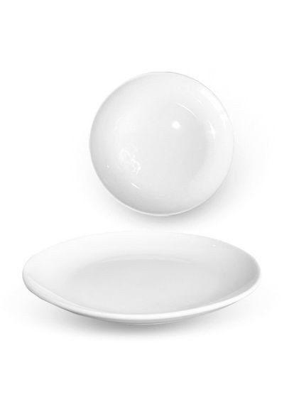 Тарелка 18.5 см белая (13605-00) S&T (309205544)