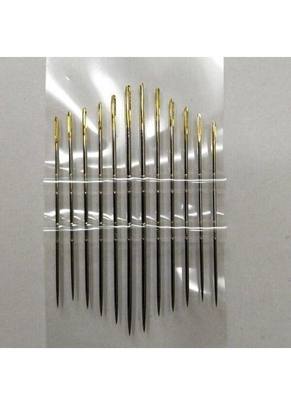 Голки 12шт 1/5 для ручного шиття (06021) No Brand (368672272)