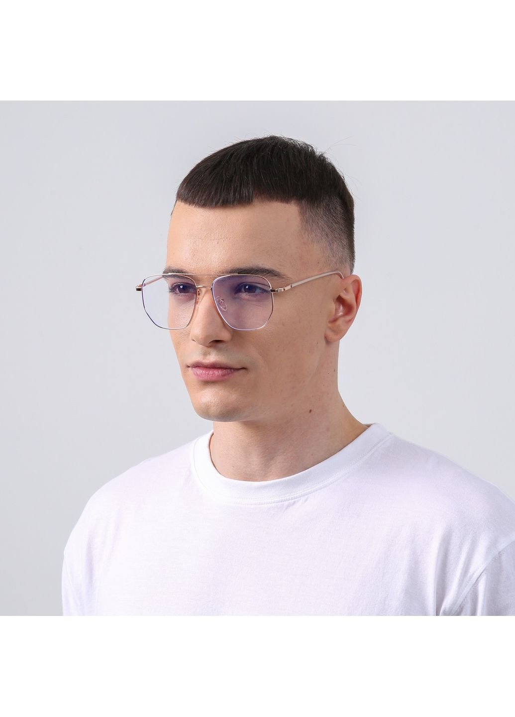 Окуляри для комп'ютера BLUE BLOCKER Фешн-класика чоловічі 754-751 LuckyLOOK 754-751М (330066267)