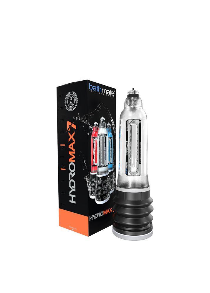 Гідропомпа Hydromax 7 Clear (X30), для члена довжиною від 12,5 до 18 см, діаметр до 5 см Bathmate (297656450)