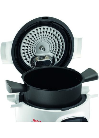 Мультиварка-скороварка Cook4Me +, 1600Вт, чаша-6л, електронне керув., пластик, Tefal (344558146)