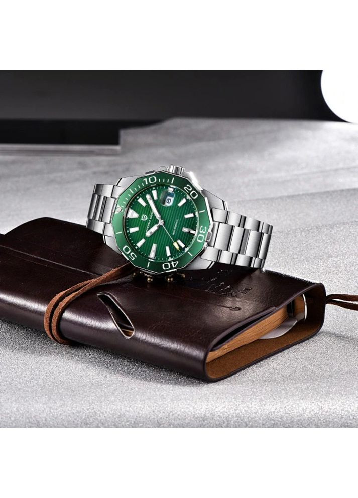 Мужские часы Pagani Design 1617 Silver-Green PD (367185615)