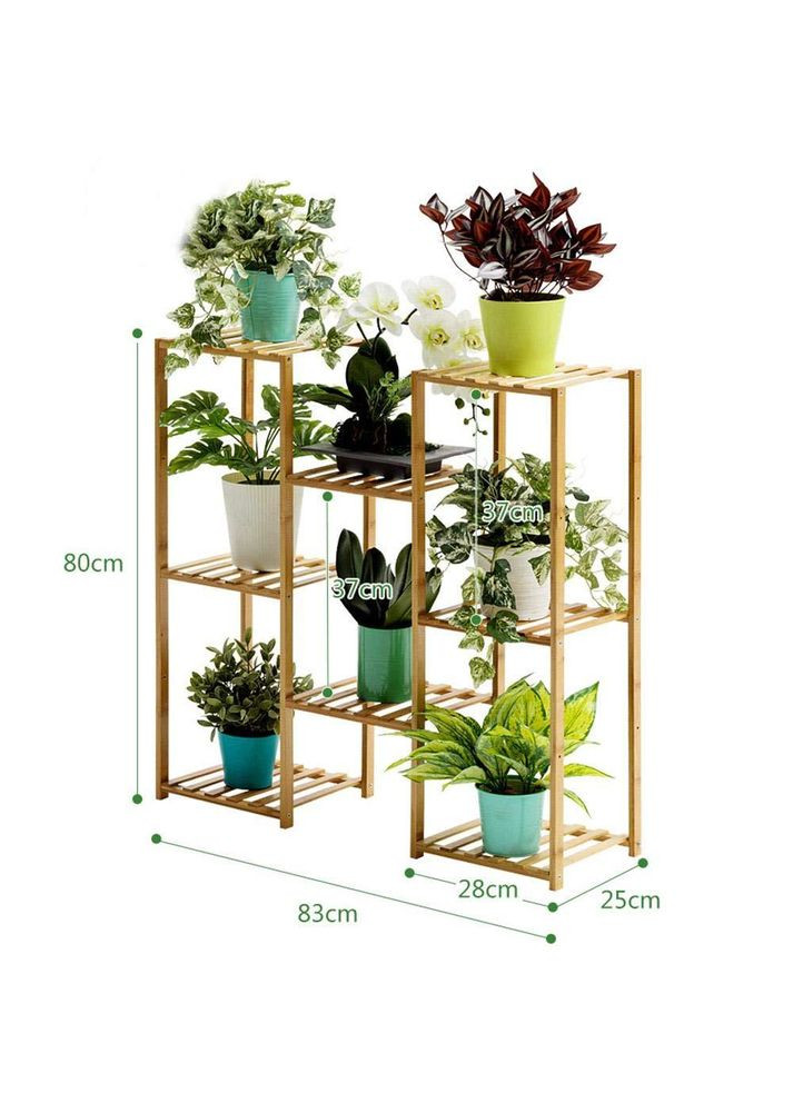 Подставка для цветов из дерева Лейрия 3 ваниль (ЦВТ-304702) No Brand (328227447)