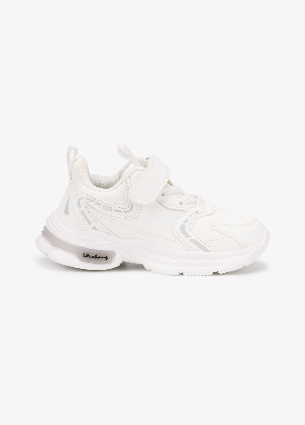 Белые демисезонные кроссовки для девочки 113bp-9 белый (2000990758057d) shop (2000990758057) No Brand