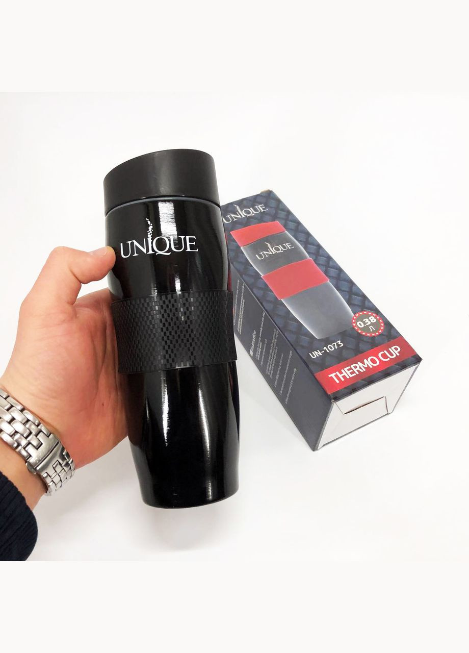 Термос для теплых напитков UNIQUE UN-1073 0.38 л, Термочашки для горячих напитков, Термос для FW-330 чая помповый No Brand (351486081)