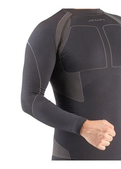 Чоловіча термофутболка з довгим рукавом Polar Bear, Electric Blue/Black, Accapi (334671462)