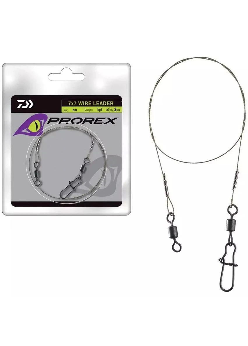 Поводок Prorex 7x7 Wire Leader 20см 18кг Daiwa (394560284)