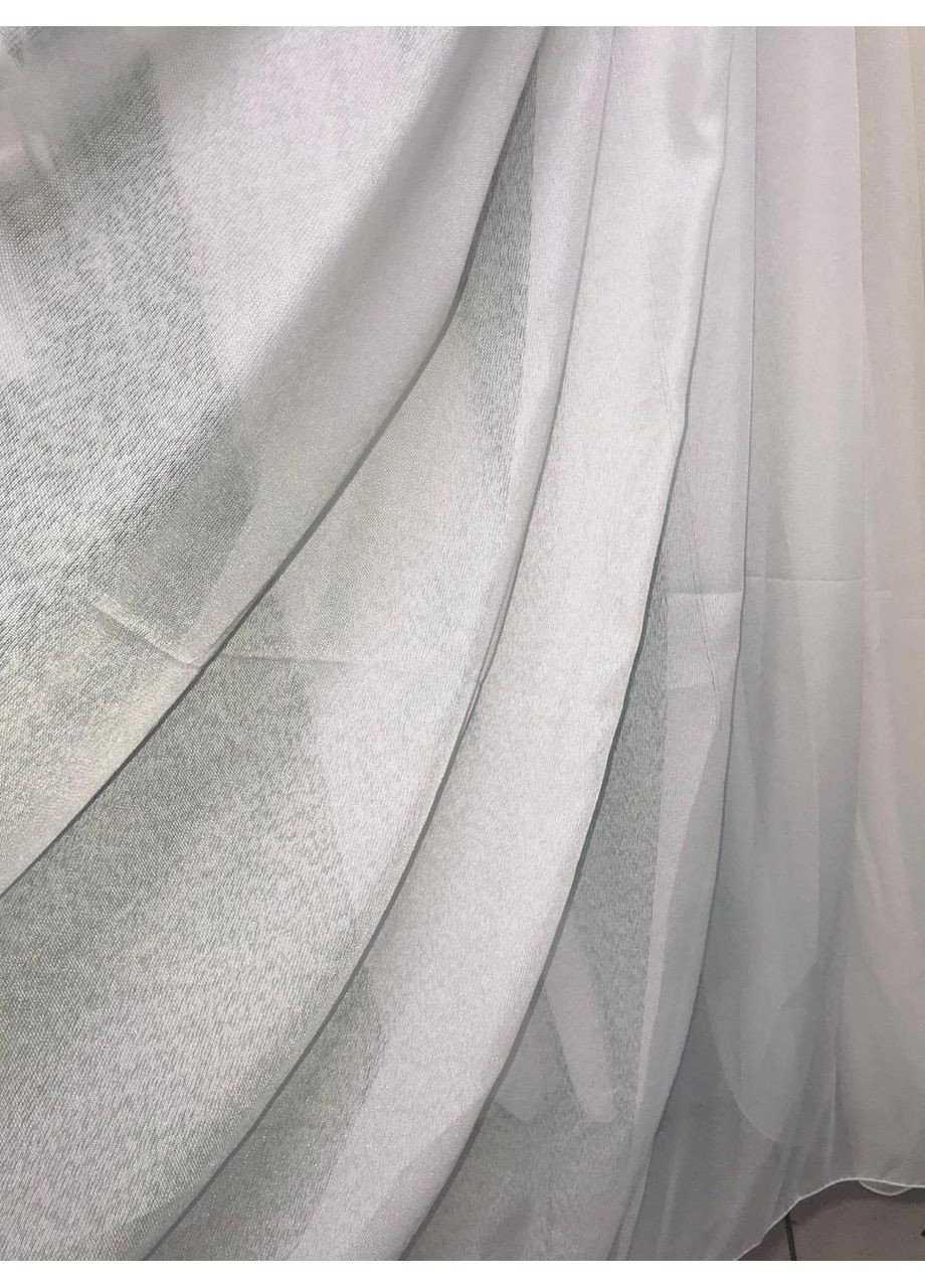 Кухня тюль арка Льон канвас біла 550х170 No Brand (353830022)