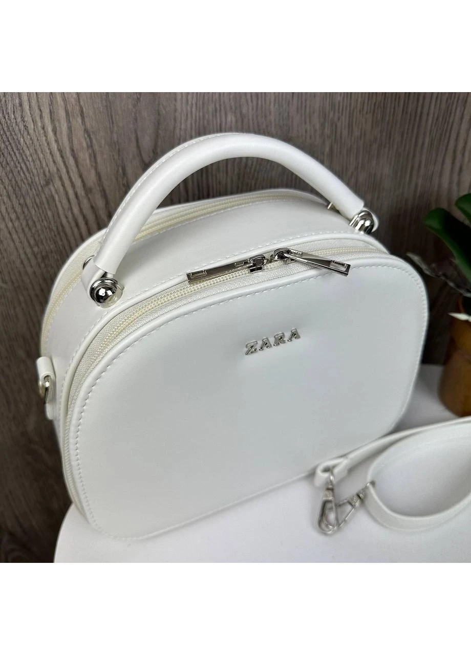Белая Стильная Женская Мини Сумочка Клатч В Стиле Зара Маленькая Сумка ZARA Люкс Качество Seli No Brand (392714363)