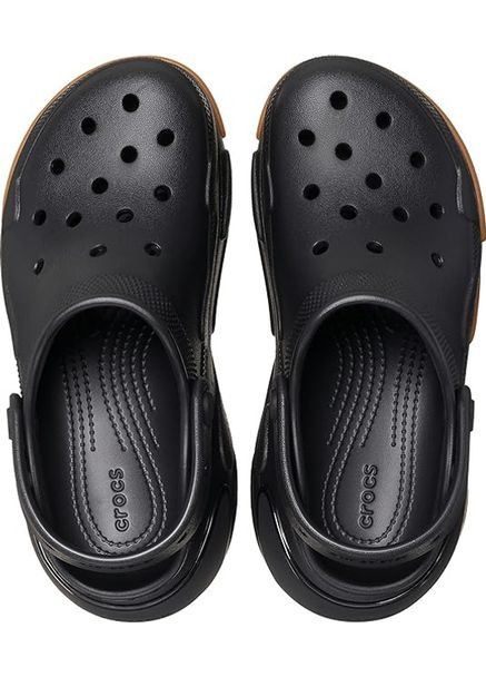 Bubble Crush Clog Black Gum W6 Crocs (347147474)