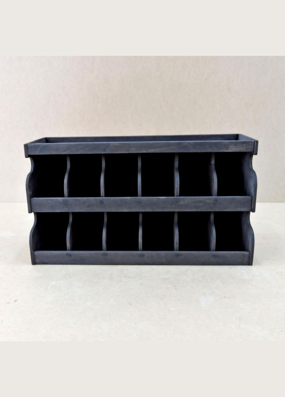 Кавовий органайзер з дерева Серпентин венге (ЧАЙ-002212) No Brand (327847294)