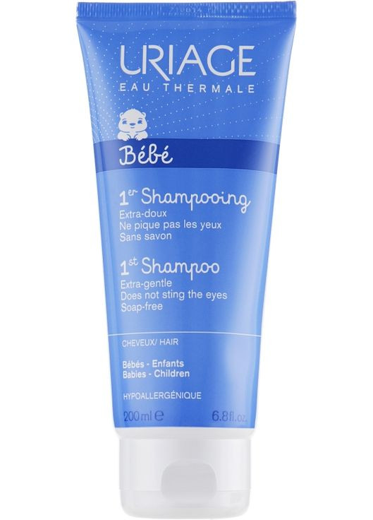 Первый экстра мягкий шампунь для детей и новорожденных 1Er Shampooing Extra Doux 200ml (84029-132681) Uriage (368666804)