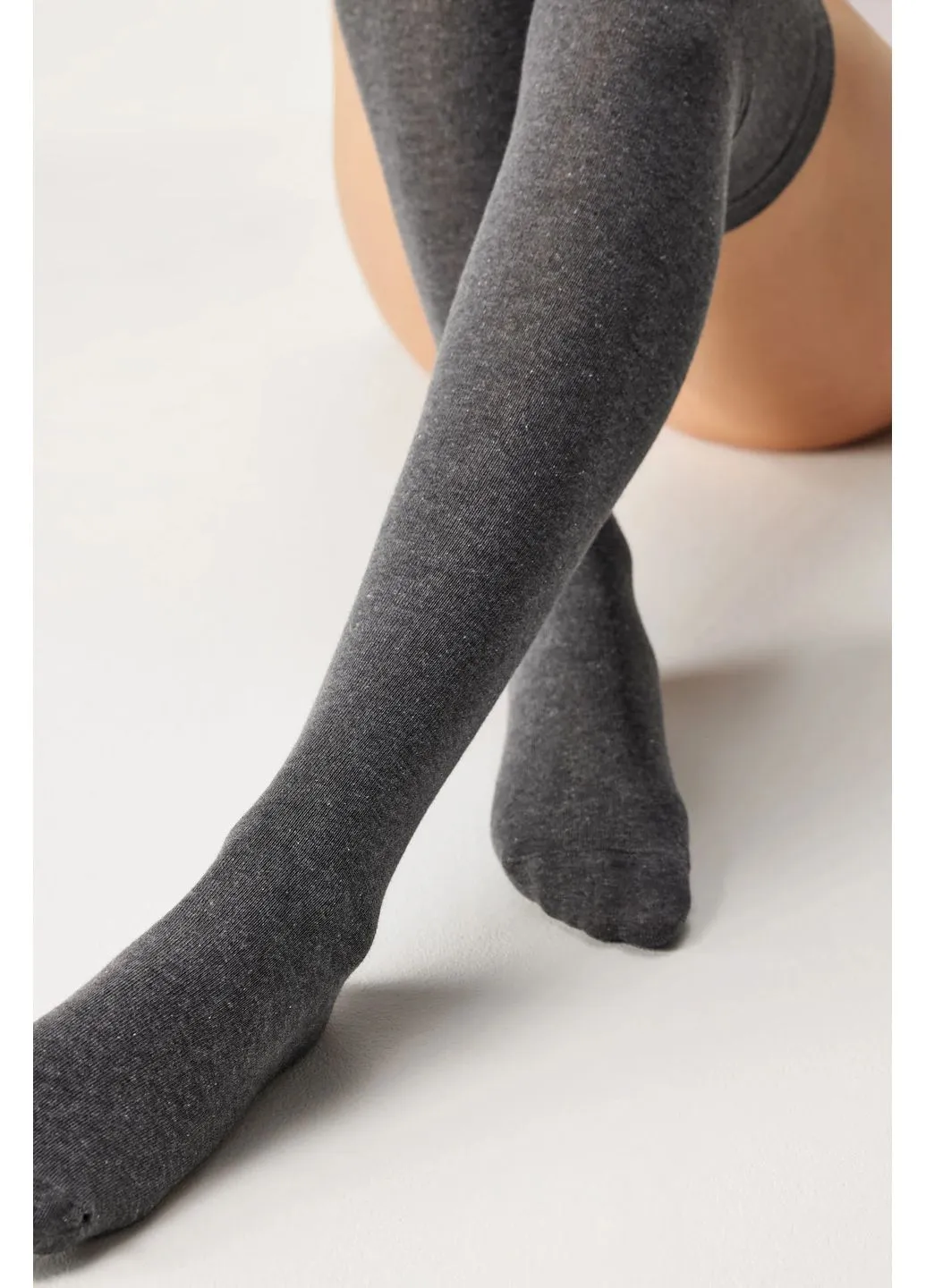 Высокие гольфы-Заколенки хлопковые 0293.001 Classic cotton Milena (394532684)
