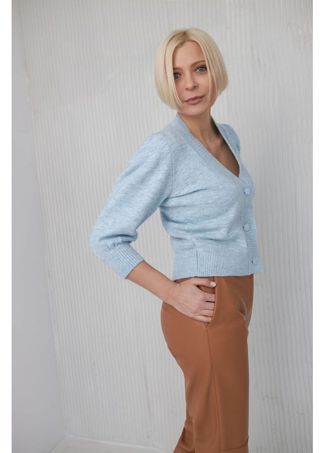 Голубой кардиган Triko Bakh