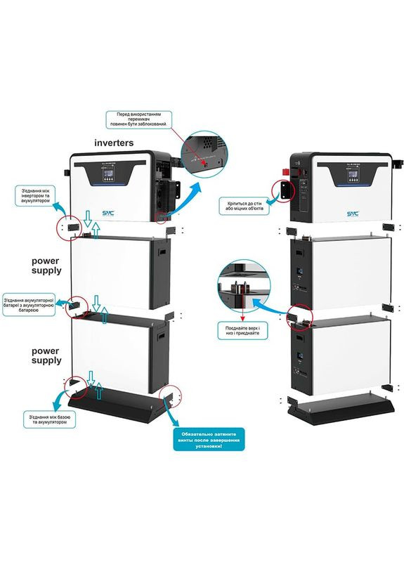Система хранения энергии ESS STACKED RPS All-in-One (RPS-5+10) SVC (330781305)
