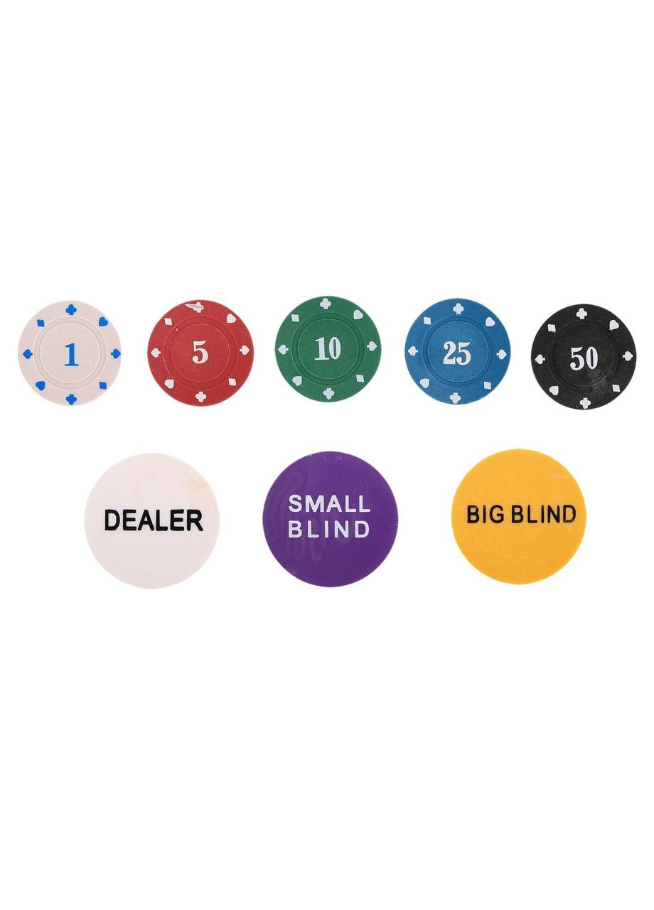 Набор для покера в металлической коробке 200T 200 фишек SP-Sport (324220129)