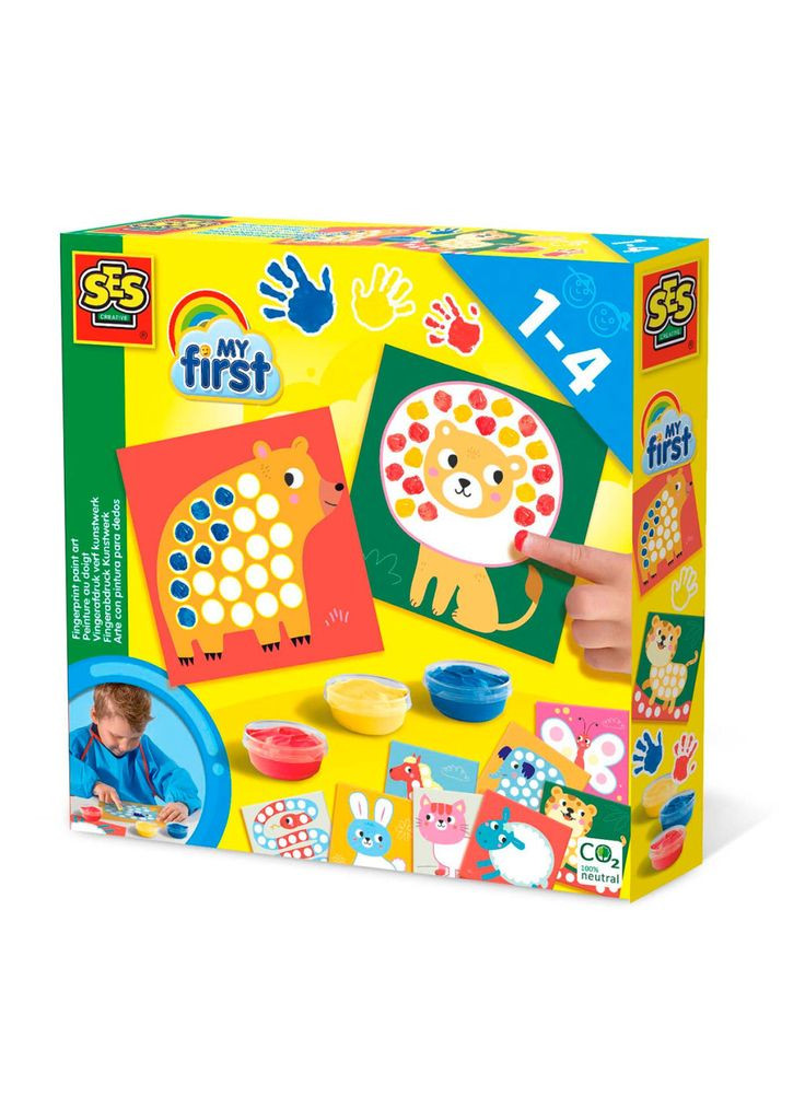 Набір для творчості My first Мої перші пальчикові малюнки (14481S) Ses (373002008)