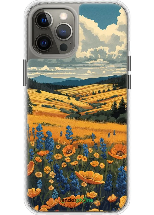 Чехол на iPhone 12 Pro Max Украинское поле "6082pc-2054-70447" Endorphone (364680090)