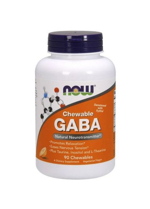 GABA 90 Chewables Orange Now Foods (362418623)