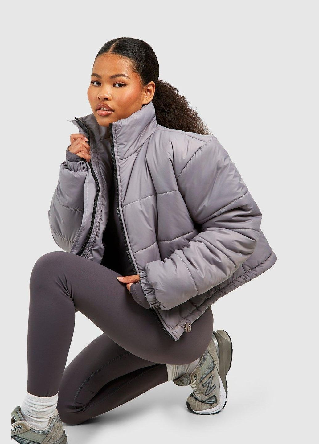 Прозора демісезонна куртка Boohoo