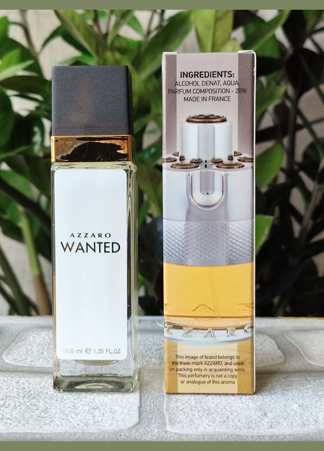 Мини парфюм мужской Wanted (Вантед), 40 мл No Brand (335810281)